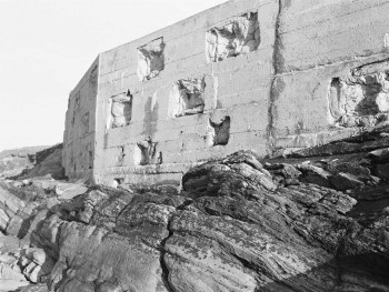 Sea Wall, Papay, 2018 by Frances Scott a photograph of the Sea Wall, Papay, 2018 by Frances Scott