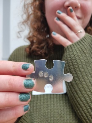 Stromness Museum Climate Cafe metal stamp